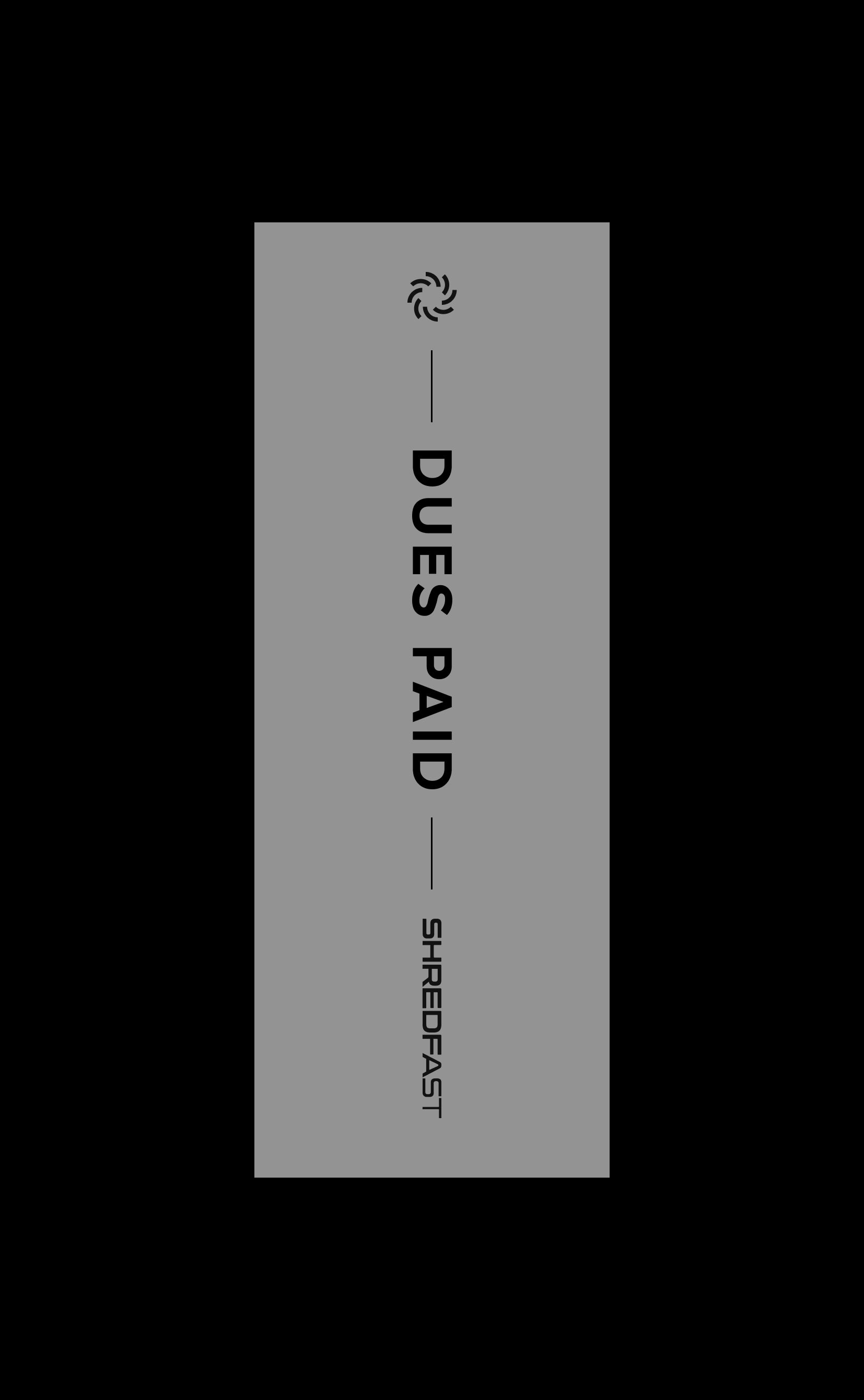 DUES PAID - WORKOUT MAT